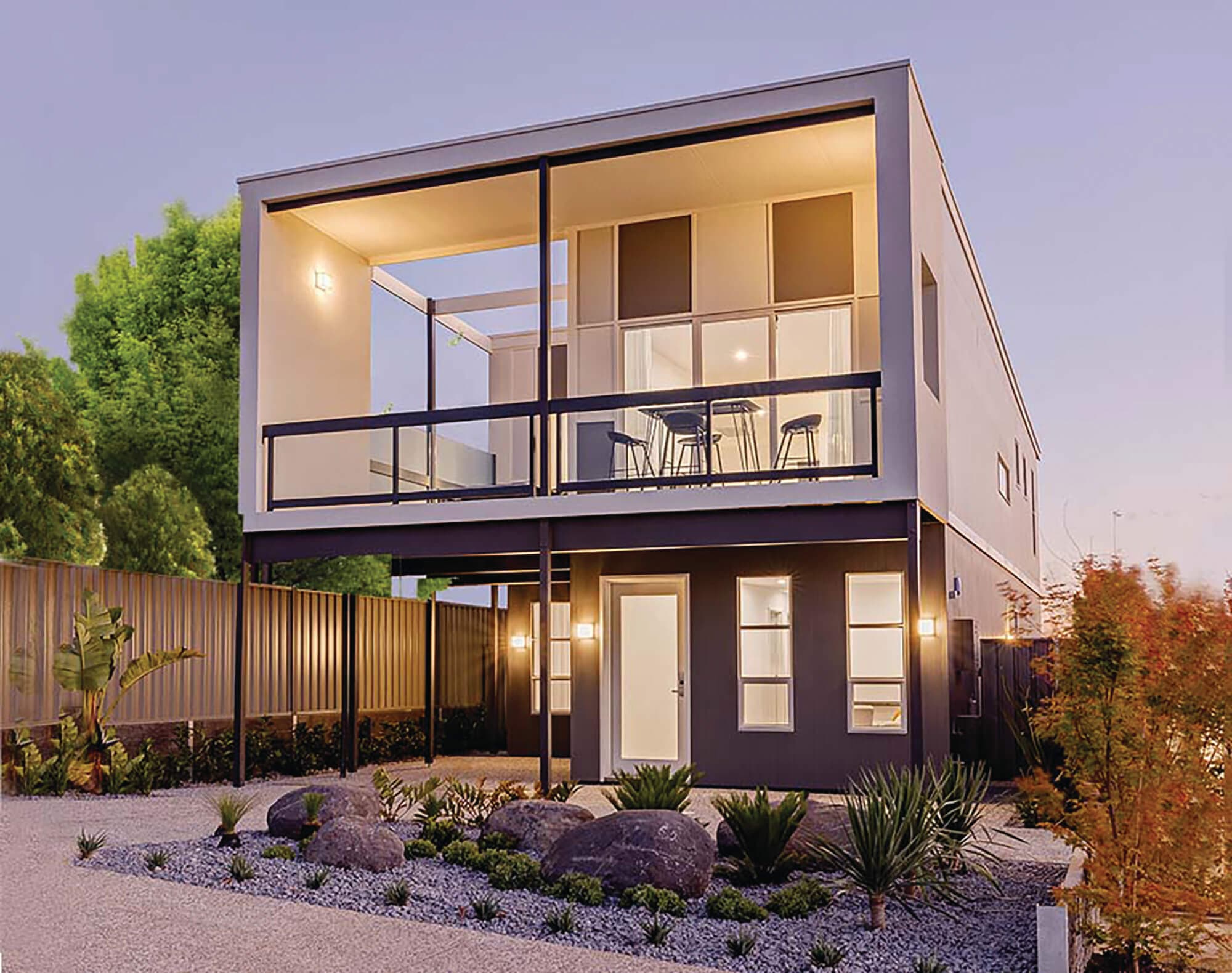 Gardenwood double storey house design facade
